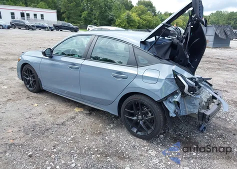 2024 Honda Civic Sport из США, поврежденный, VIN 19XFL2H86RE015811